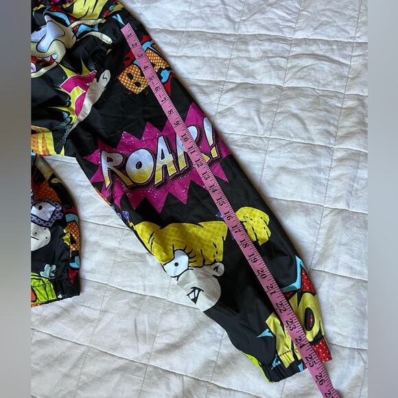 Members Only Black Cartoon Print Jacket - Picture 12 of 12